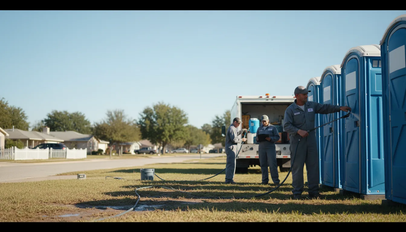 Long-Term Portable Toilet Rental in Grove Hill, AL near me